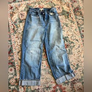 Madewell Low Slung Baggy Wide-Leg Relaxed Jeans